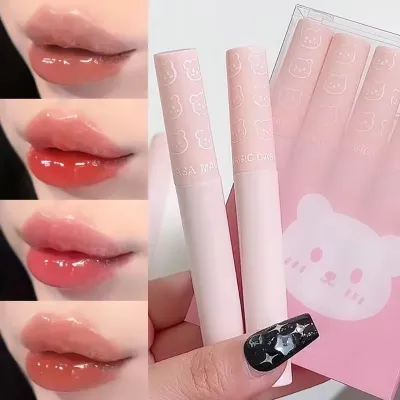 Magic Casa Bubbly Bear Jelly Water Gloss Lipstick Set